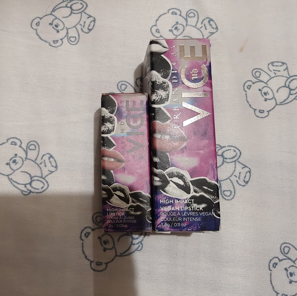 Urban Decay Backtalk Matte Lipstick Sample And Full Size